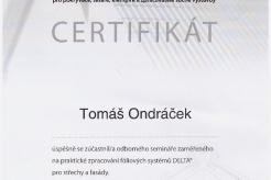 Certifikát Delta